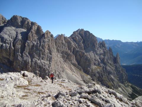 On the top of Punta Emma, 2011